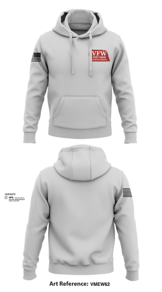 Hoodie, VFW Post 10648, , Teamtime, Team time, sublimation, custom sports apparel, team uniforms, spirit wear, spiritwear, sports uniforms, custom shirts, team store, custom team store, fundraiser sports, apparel fundraiser