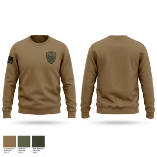 Crew Neck Sweatshirt, Edwards County Sheriff's Office, Police, Teamtime, Team time, sublimation, custom sports apparel, team uniforms, spirit wear, spiritwear, sports uniforms, custom shirts, team store, custom team store, fundraiser sports, apparel fundraiser