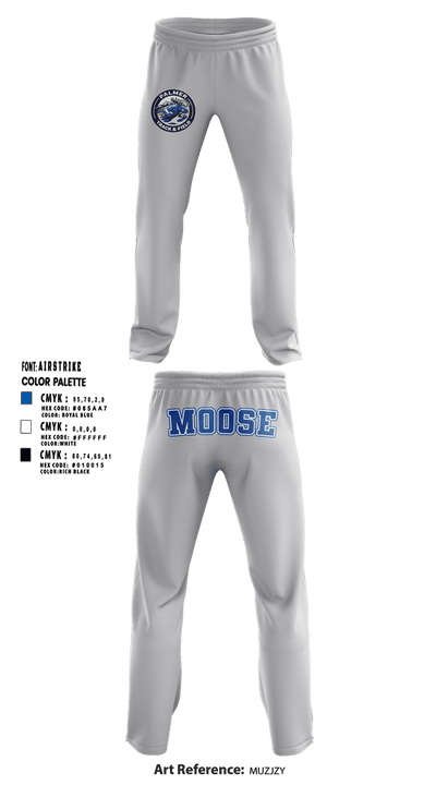 Palmer Track and Field 93606255 Sweatpants - 1