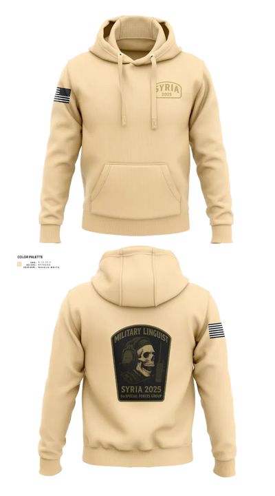 Syria linguist 93457826 Hoodie - 40