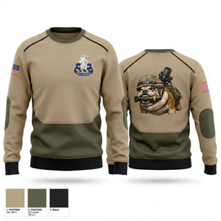 Crew Neck Sweatshirt, C-co 4-31 INF Mortar Section, Army, Teamtime, Team time, sublimation, custom sports apparel, team uniforms, spirit wear, spiritwear, sports uniforms, custom shirts, team store, custom team store, fundraiser sports, apparel fundraiser