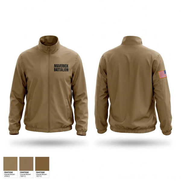 Windbreaker, Maverick Battalion, Army, Teamtime, Team time, sublimation, custom sports apparel, team uniforms, spirit wear, spiritwear, sports uniforms, custom shirts, team store, custom team store, fundraiser sports, apparel fundraiser