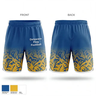 Athletic Shorts With Pockets, Delaware Flag Football, , Teamtime, Team time, sublimation, custom sports apparel, team uniforms, spirit wear, spiritwear, sports uniforms, custom shirts, team store, custom team store, fundraiser sports, apparel fundraiser