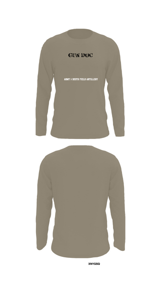 Long Sleeve Performance Shirt, ARMT 1-320th Field Artillery, Army, Teamtime, Team time, sublimation, custom sports apparel, team uniforms, spirit wear, spiritwear, sports uniforms, custom shirts, team store, custom team store, fundraiser sports, apparel fundraiser