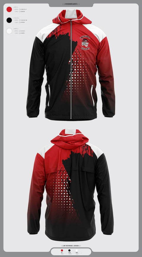 Windbreaker, Circleville Tigers, Spirit Store, Teamtime, Team time, sublimation, custom sports apparel, team uniforms, spirit wear, spiritwear, sports uniforms, custom shirts, team store, custom team store, fundraiser sports, apparel fundraiser