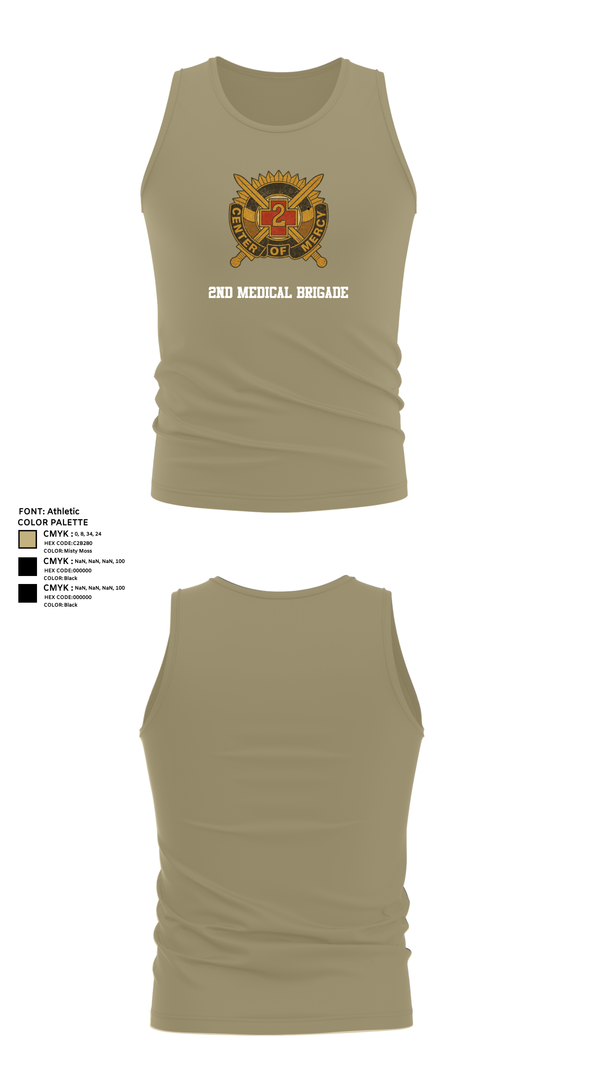 Tank Top, 2nd Medical Brigade, , Teamtime, Team time, sublimation, custom sports apparel, team uniforms, spirit wear, spiritwear, sports uniforms, custom shirts, team store, custom team store, fundraiser sports, apparel fundraiser
