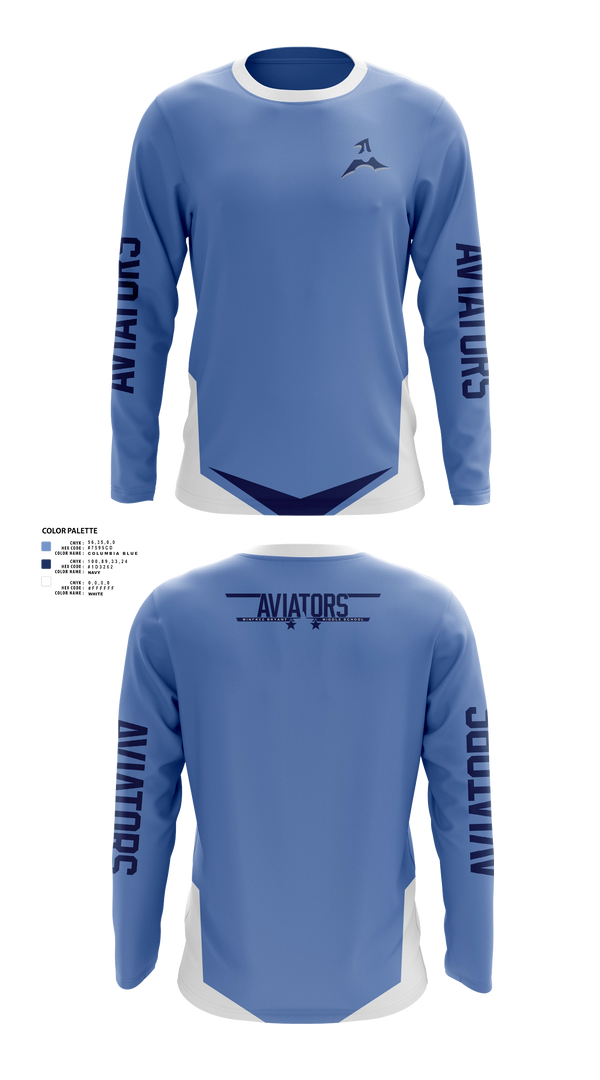 Long Sleeve Performance Shirt, Winfree Bryant, Spirit Store, Teamtime, Team time, sublimation, custom sports apparel, team uniforms, spirit wear, spiritwear, sports uniforms, custom shirts, team store, custom team store, fundraiser sports, apparel fundraiser