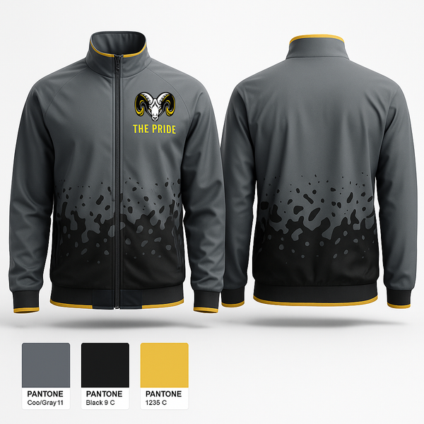 Windbreaker, The Pride, Track & Field, Teamtime, Team time, sublimation, custom sports apparel, team uniforms, spirit wear, spiritwear, sports uniforms, custom shirts, team store, custom team store, fundraiser sports, apparel fundraiser