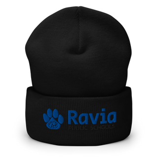 Ravia Middle School Basketball Cuffed Beanie | Yupoong 1501KC