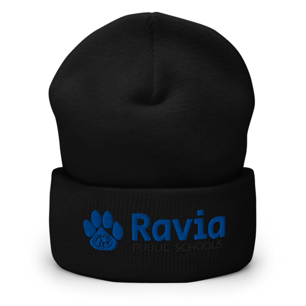 Ravia Middle School Basketball Cuffed Beanie | Yupoong 1501KC