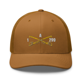 A Troop, 1st squadron-299th Calvary Regiment 70291790 Retro Trucker Hat | Yupoong 6606