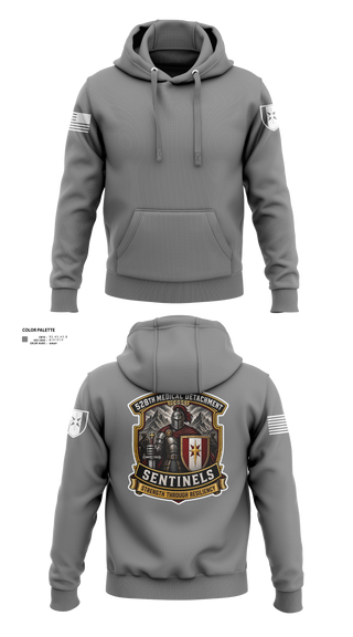 Hoodie, 528th MED DET COSC, Army, Teamtime, Team time, sublimation, custom sports apparel, team uniforms, spirit wear, spiritwear, sports uniforms, custom shirts, team store, custom team store, fundraiser sports, apparel fundraiser