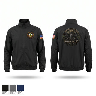 Windbreaker, Madigan Pharmacy Wolfpack, Army, Teamtime, Team time, sublimation, custom sports apparel, team uniforms, spirit wear, spiritwear, sports uniforms, custom shirts, team store, custom team store, fundraiser sports, apparel fundraiser