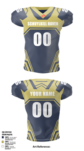 Football Jersey, Schuylkill Haven Football, , Teamtime, Team time, sublimation, custom sports apparel, team uniforms, spirit wear, spiritwear, sports uniforms, custom shirts, team store, custom team store, fundraiser sports, apparel fundraiser