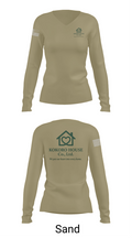 KOKOROHOUSE 58124370 Women's Long Sleeve V-neck Shirt - 97