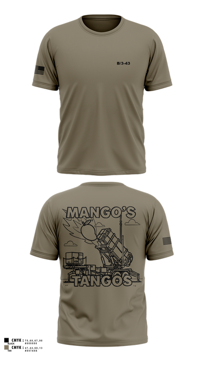 B/3-43 41325172 Short Sleeve Performance Shirt - 3
