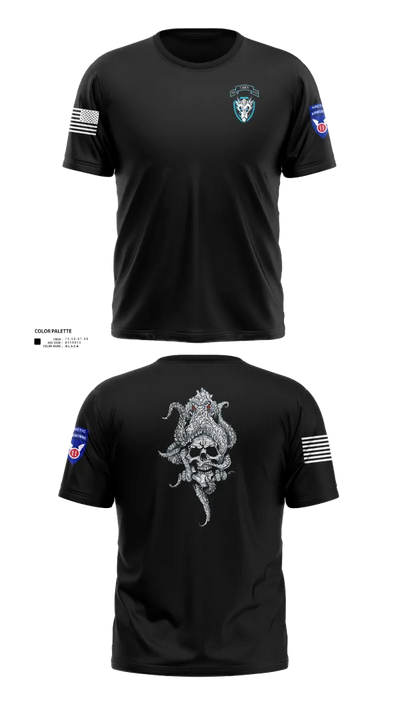 95th cbrn 3rd plt Old School Cotton Feel Shirt - 120