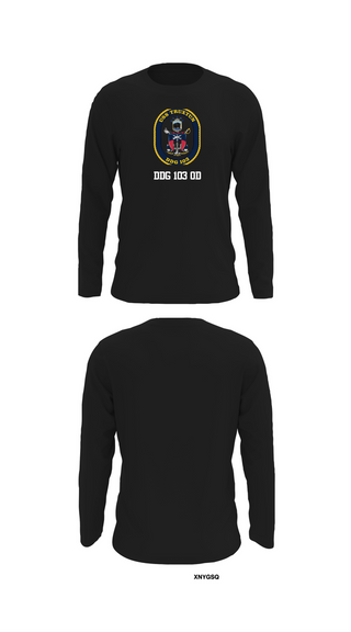Long Sleeve Performance Shirt, DDG 103 OD, , Teamtime, Team time, sublimation, custom sports apparel, team uniforms, spirit wear, spiritwear, sports uniforms, custom shirts, team store, custom team store, fundraiser sports, apparel fundraiser