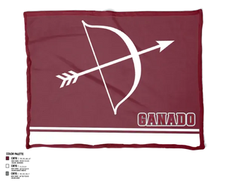 Blanket, Ganado, Spirit Store, Teamtime, Team time, sublimation, custom sports apparel, team uniforms, spirit wear, spiritwear, sports uniforms, custom shirts, team store, custom team store, fundraiser sports, apparel fundraiser