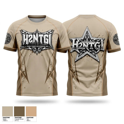 THEE NATION OF H2N Soft Poly Tee Cotton Like Feel - 1