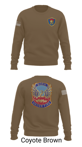 Crew Neck Sweatshirt, HHC/128th Aviation Brigade, , Teamtime, Team time, sublimation, custom sports apparel, team uniforms, spirit wear, spiritwear, sports uniforms, custom shirts, team store, custom team store, fundraiser sports, apparel fundraiser