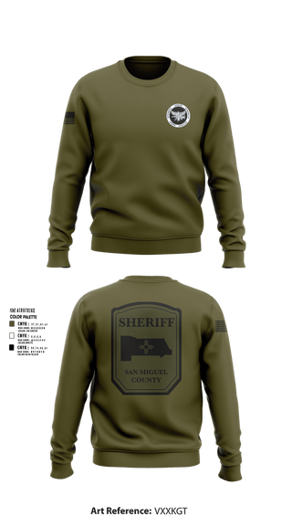 Crew Neck Sweatshirt, San Miguel County Tactical Team, Police, Teamtime, Team time, sublimation, custom sports apparel, team uniforms, spirit wear, spiritwear, sports uniforms, custom shirts, team store, custom team store, fundraiser sports, apparel fundraiser