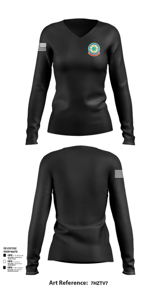 Womens Long Sleeve Vneck Shirt, Snohomish County Search & Rescue, , Teamtime, Team time, sublimation, custom sports apparel, team uniforms, spirit wear, spiritwear, sports uniforms, custom shirts, team store, custom team store, fundraiser sports, apparel fundraiser