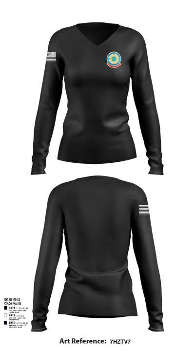 Snohomish County Search & Rescue 69404988 Women's Long Sleeve V-neck Shirt - 103