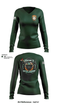 Horton Township 9824322 Women's Long Sleeve V-neck Shirt - 25