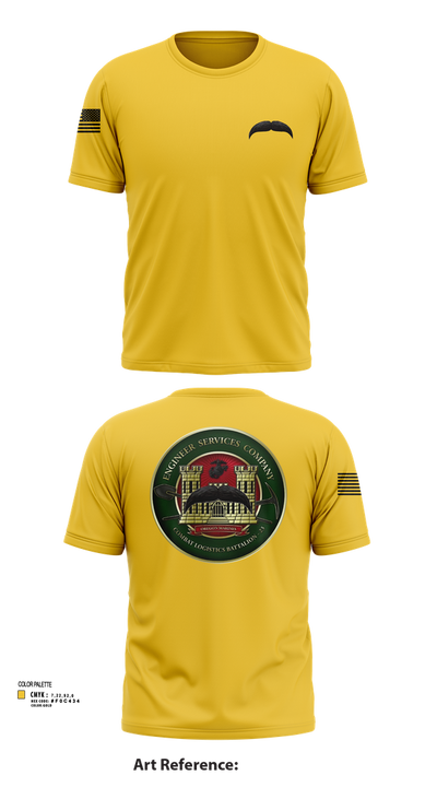 Engineers Services Company 56749194 Short Sleeve Performance Shirt - 23