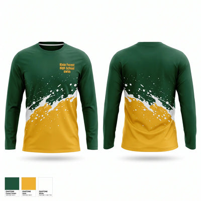 Klein Forest High School swim Long Sleeve Performance Shirt - 2