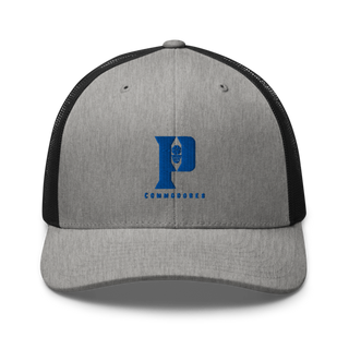Perry High School Commodores Retro Trucker Hat | Yupoong 6606