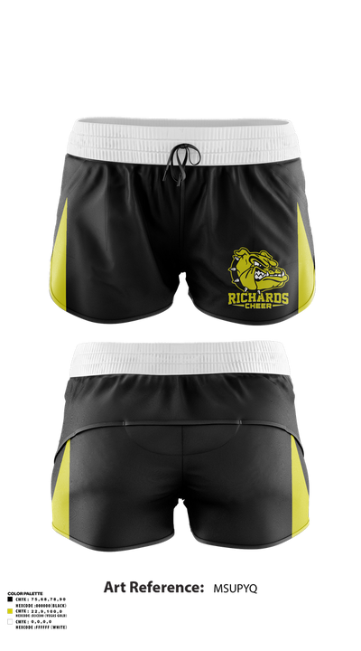 Richards High School Cheer 79182815 Women's Shorts - 1