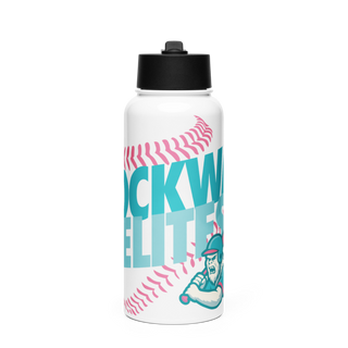 Shockwave Elites Stainless Steel Water Bottle with a Straw Lid