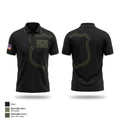 Fairmont Police Department 27229426 Short Sleeve Performance Polo - 1