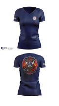LFD Women's Short Sleeve V-neck Shirt - 100