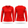 TCSO academy Women's Long Sleeve V-neck Shirt - 1