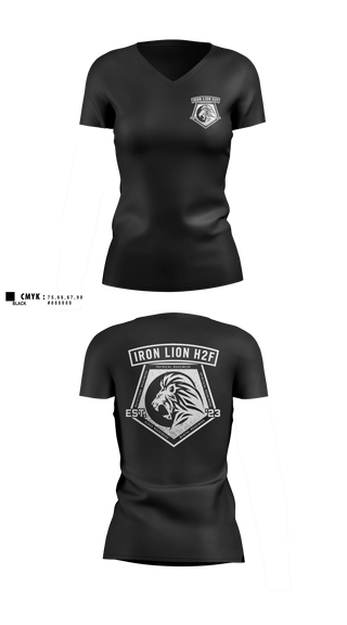 Womens Short Sleeve Vneck Shirt, 35th CSB H2F, Army, Teamtime, Team time, sublimation, custom sports apparel, team uniforms, spirit wear, spiritwear, sports uniforms, custom shirts, team store, custom team store, fundraiser sports, apparel fundraiser