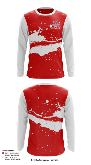 Long Sleeve Performance Shirt, TW ANDREWS, , Teamtime, Team time, sublimation, custom sports apparel, team uniforms, spirit wear, spiritwear, sports uniforms, custom shirts, team store, custom team store, fundraiser sports, apparel fundraiser