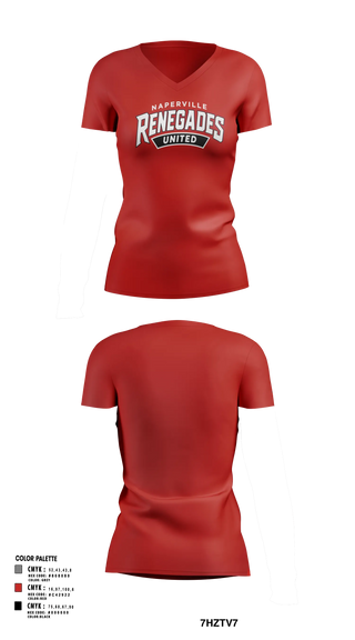 Womens Short Sleeve Vneck Shirt, Naperville Renegades, Baseball, Teamtime, Team time, sublimation, custom sports apparel, team uniforms, spirit wear, spiritwear, sports uniforms, custom shirts, team store, custom team store, fundraiser sports, apparel fundraiser