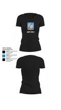 AMSP Sem 2 60045387 Women's Short Sleeve V-neck Shirt - 24