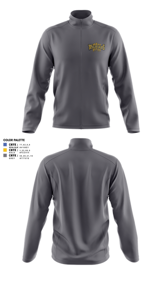 Fleece Jacket, Richwoods Cheer, Cheer, Teamtime, Team time, sublimation, custom sports apparel, team uniforms, spirit wear, spiritwear, sports uniforms, custom shirts, team store, custom team store, fundraiser sports, apparel fundraiser
