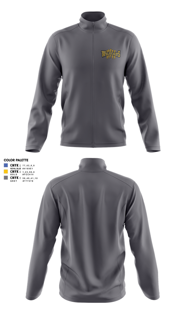 Fleece Jacket, Richwoods Cheer, Cheer, Teamtime, Team time, sublimation, custom sports apparel, team uniforms, spirit wear, spiritwear, sports uniforms, custom shirts, team store, custom team store, fundraiser sports, apparel fundraiser