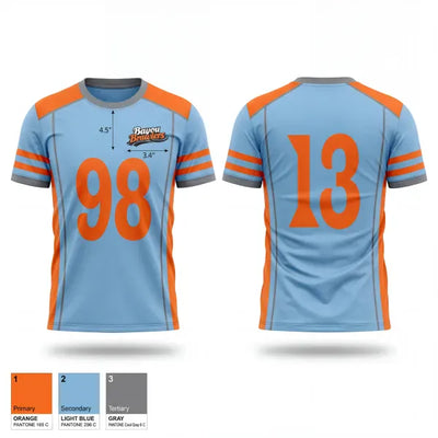 Satsuma Bayou Brawlers 78104750 Old School Cotton Feel Shirt - 1