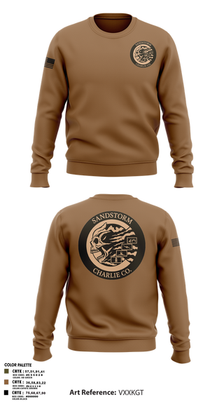 Crew Neck Sweatshirt, Charlie Company, , Teamtime, Team time, sublimation, custom sports apparel, team uniforms, spirit wear, spiritwear, sports uniforms, custom shirts, team store, custom team store, fundraiser sports, apparel fundraiser