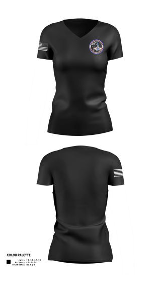 Womens Short Sleeve Vneck Shirt, The saber legion Kentucky, , Teamtime, Team time, sublimation, custom sports apparel, team uniforms, spirit wear, spiritwear, sports uniforms, custom shirts, team store, custom team store, fundraiser sports, apparel fundraiser