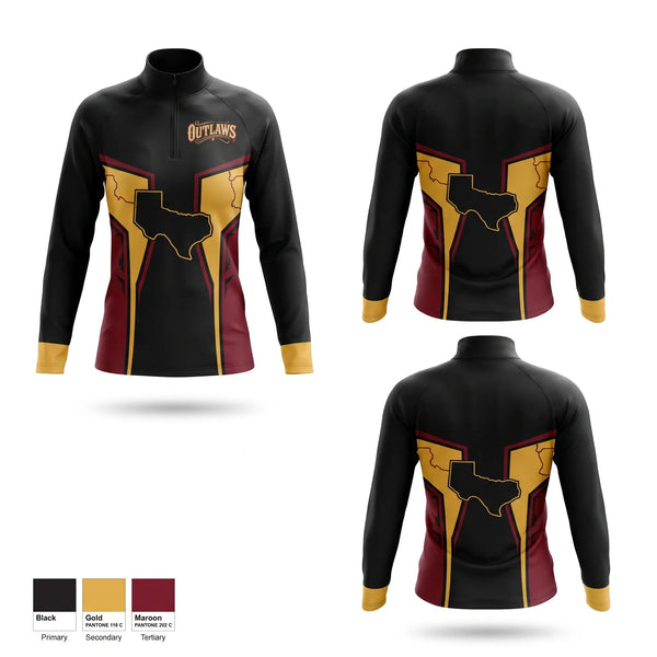 Quarter Zip Jacket, Outlaws, Softball, Teamtime, Team time, sublimation, custom sports apparel, team uniforms, spirit wear, spiritwear, sports uniforms, custom shirts, team store, custom team store, fundraiser sports, apparel fundraiser