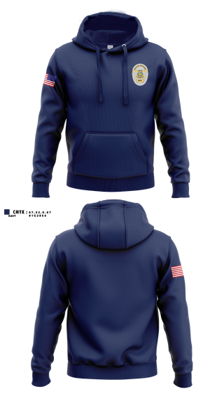 Hoodie, Wayne Twp. Police Dept., Police, Teamtime, Team time, sublimation, custom sports apparel, team uniforms, spirit wear, spiritwear, sports uniforms, custom shirts, team store, custom team store, fundraiser sports, apparel fundraiser
