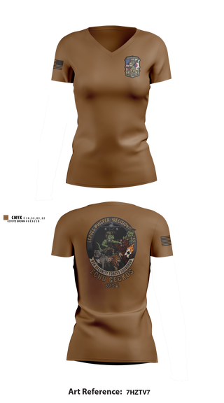 Womens Short Sleeve Vneck Shirt, 8th SFS, Air Force, Teamtime, Team time, sublimation, custom sports apparel, team uniforms, spirit wear, spiritwear, sports uniforms, custom shirts, team store, custom team store, fundraiser sports, apparel fundraiser