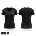 Fincastle Fire Department Women's Short Sleeve V-neck Shirt - 1